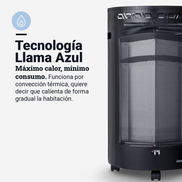 Aquecedor de chama azul 4200W CAYO COCO - 7