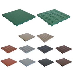 Pavimento In Gomma A Coste Larghe Delta Mart – Rotolo 1,2m X 10m, Spessore 3 Mm, Antiscivolo Per Palestra E Garage