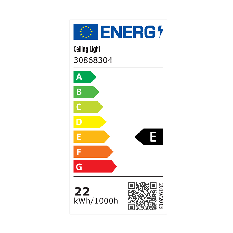 GOECO luminaire plafonnier moderne 22W 2500LM, Lustre Noir pour Chambre, plafonnier salon noir, Diamètre 26cm, Lumière Blanche Froide 6500K - 10