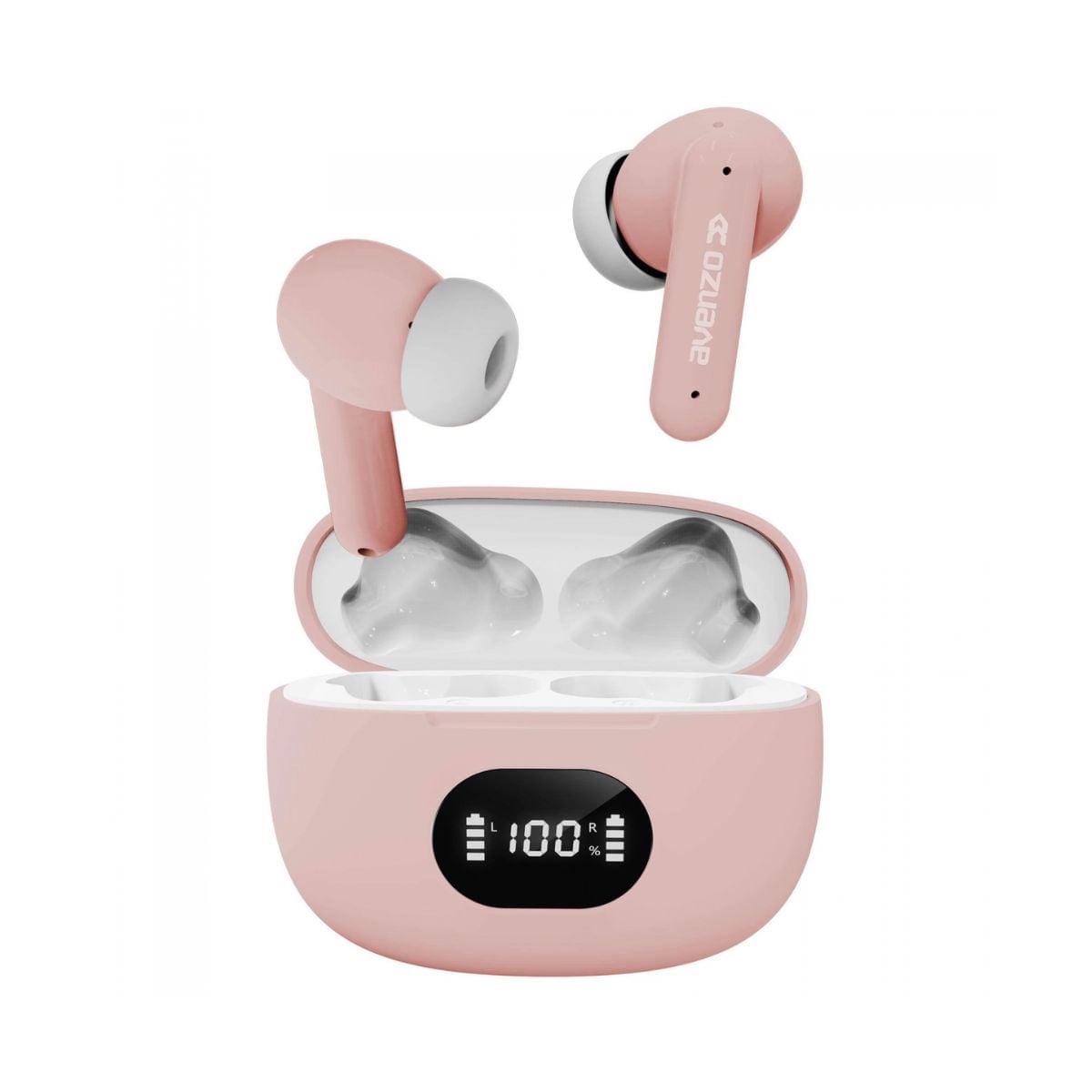 True Wireless Earphones AudÃfonos Bluetooth Rosa Avenzo