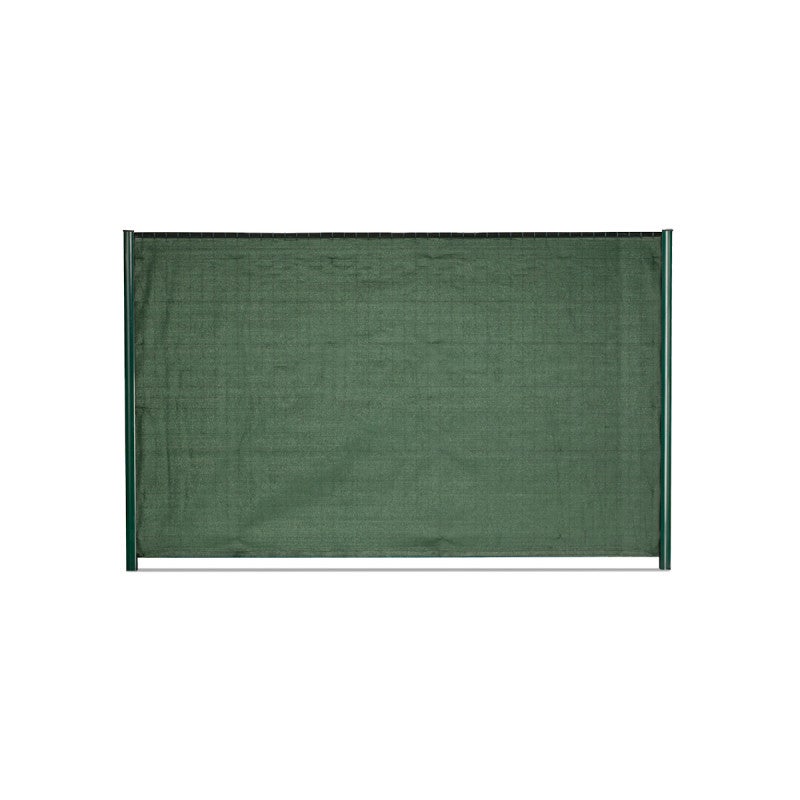 Brise vue toile en rouleau haute densité Occultation très élevée (350gr/m²) H 1m03 longueur 5M - Vert - 5