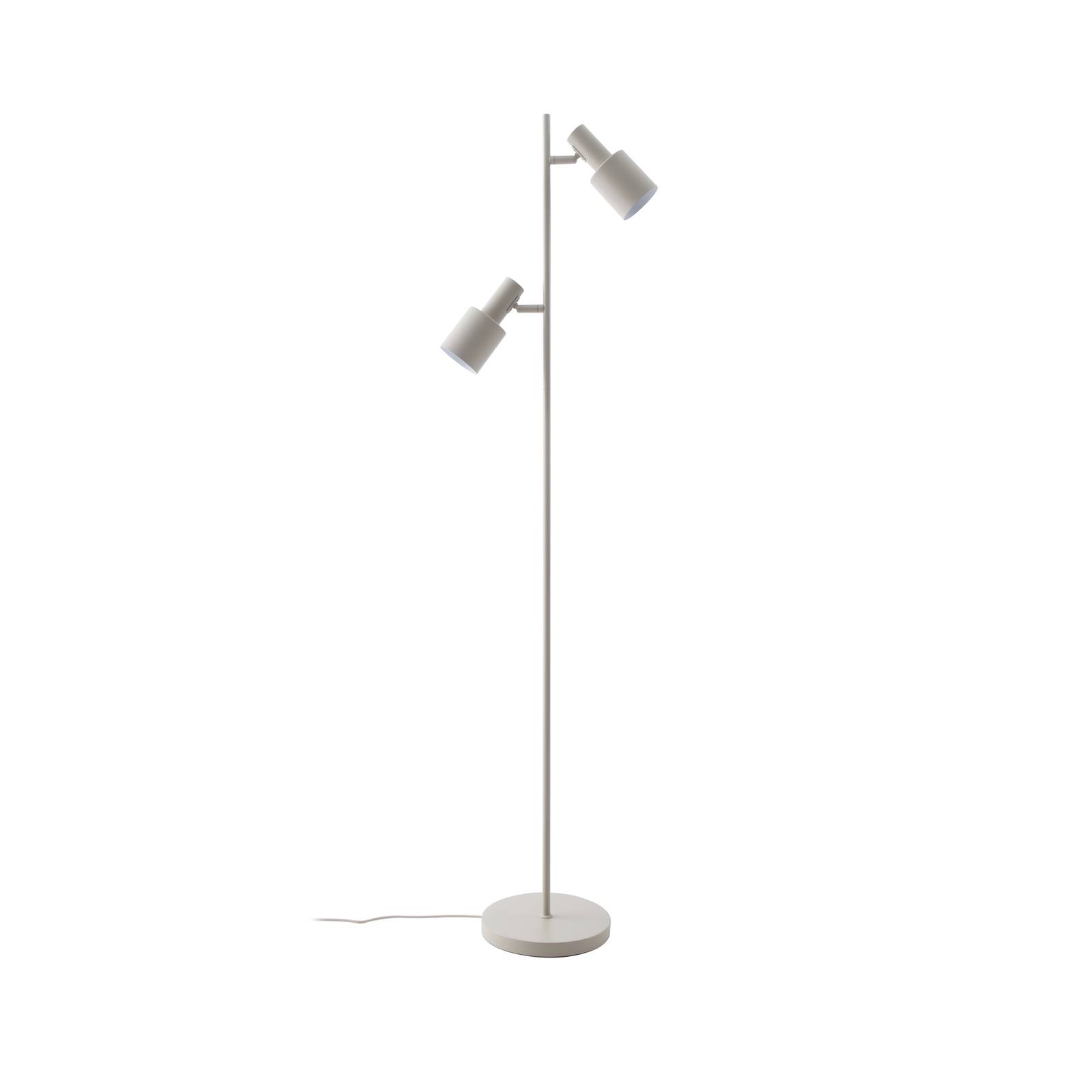 Lindby lampe sur pied Ovelia, beige, métal, E27, Lampadaire Sur Pied ...
