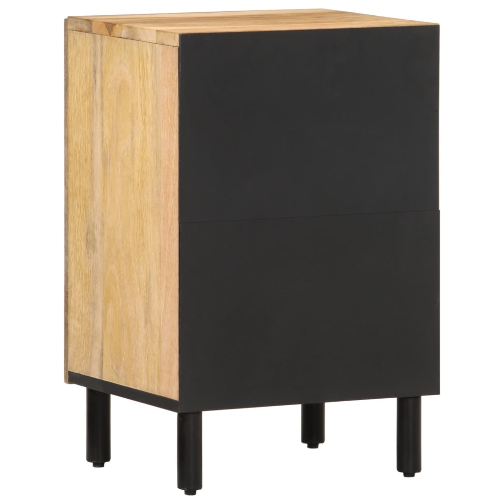 vidaXL Armoire de salle de bain 38x33x58 cm bois massif de manguier - 5