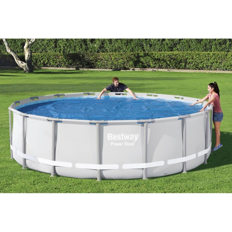 Bestway Copertura Solare per Piscina Flowclear Rotonda 462 cm - 4