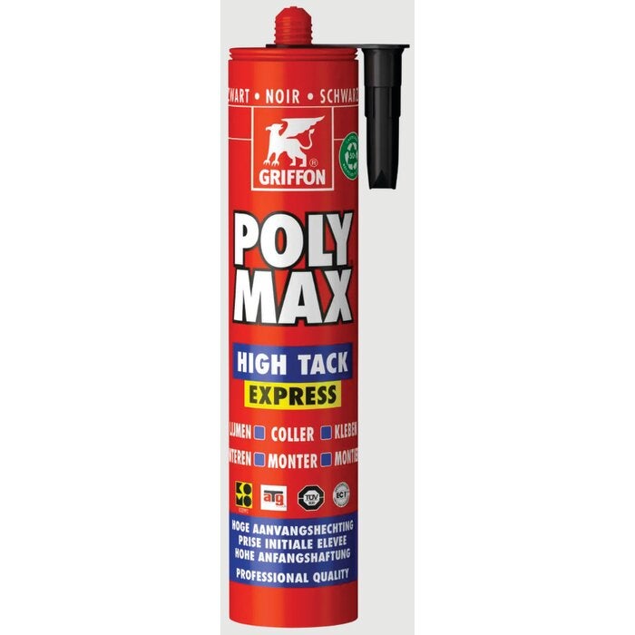 Colle de montage POLYMAX HIGHT TACK blanc cartouche 435g - 2