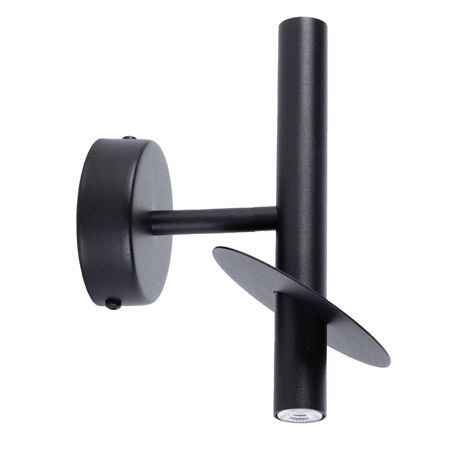 Kinkiet ścienny Sopel Ring czarny 2xG9x3W góra-dół wym: 20 x 10 x 14 cm metal IP20 SIGMA