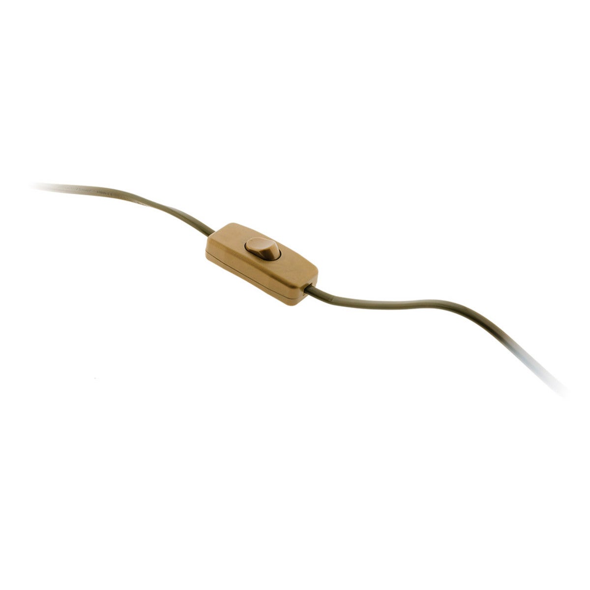 Cordon + interrupteur luminaire 1,5m - Doré - Zenitech - 2