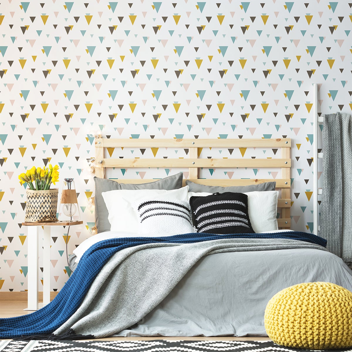 Vinilo escandinavo goteborg - adhesivo de pared - revestimiento sticker mural decorativo - 50x50cm