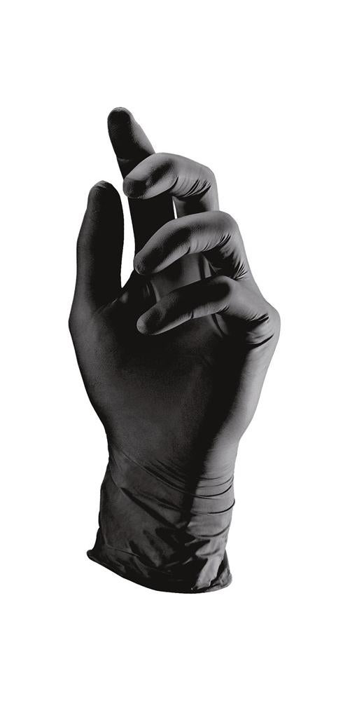 Gant jetable Semperguard Nitril Style taille XL noir nitrile EN 374, EN 455 catégorie EPI III 90 pièces/boîte SEMPERIT - 2