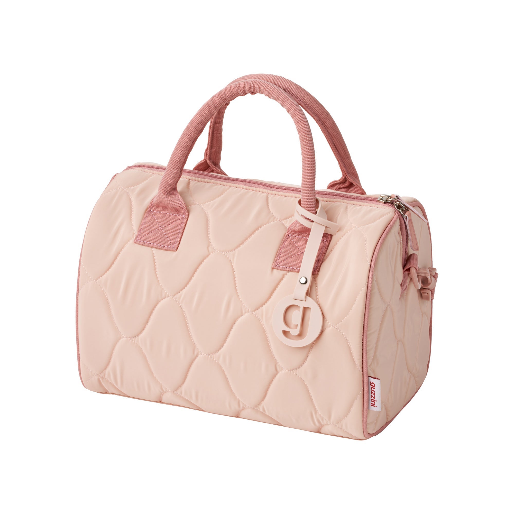 Bolsa térmica guzzini handy greta en rosa flor de durazno - 11 litros