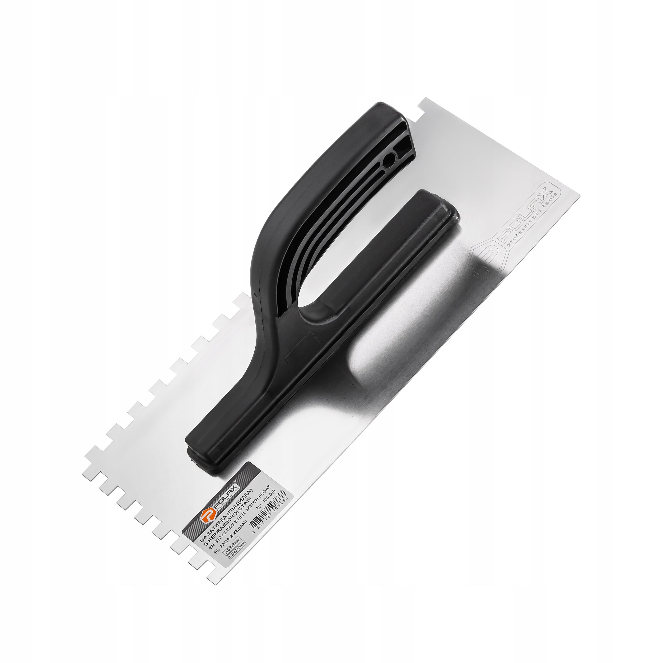 Paca nierdzewna zębata 130 Х 270 mm ząb 8*8 Polax