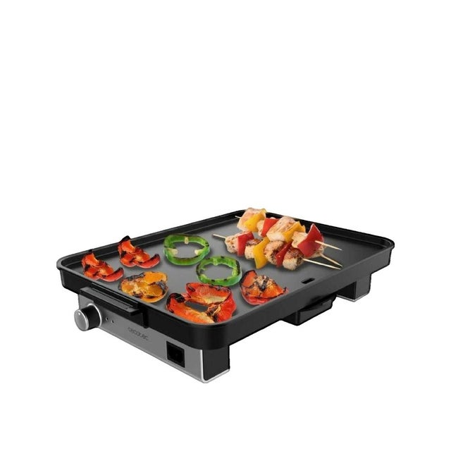 Elektryczna plancha Cecotec Magnet 1800 1800 W duża powierzchnia gotowania czarna