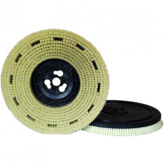 Plateau avec brosse à poils en fibres végétales pour MAXITITINA RAIMONDI