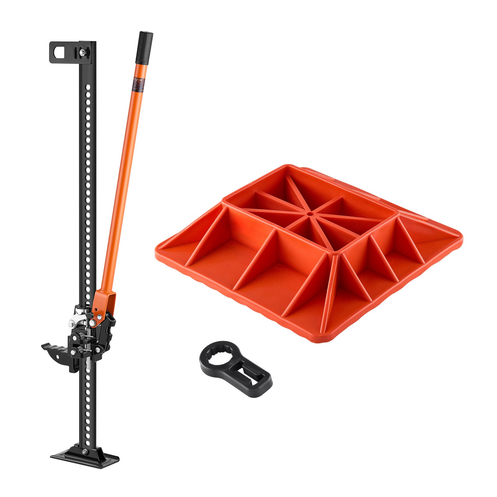 Offroad Farm Jack z podstawą 3.18t Jack Tractor 130.1-1079.5mm VEVOR