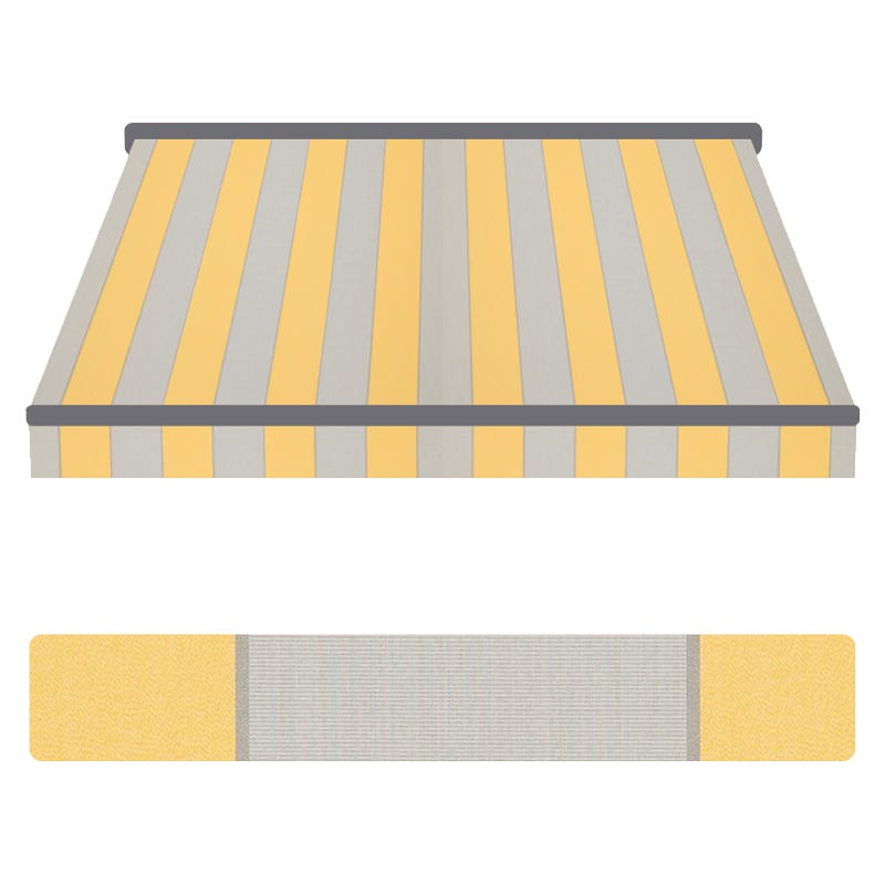 home Trends P5002 - Store de store avec volant - 4 x 3 m - Tissu home Trends P5002 - Store de store avec volant - 4 x 3 m - Tissu