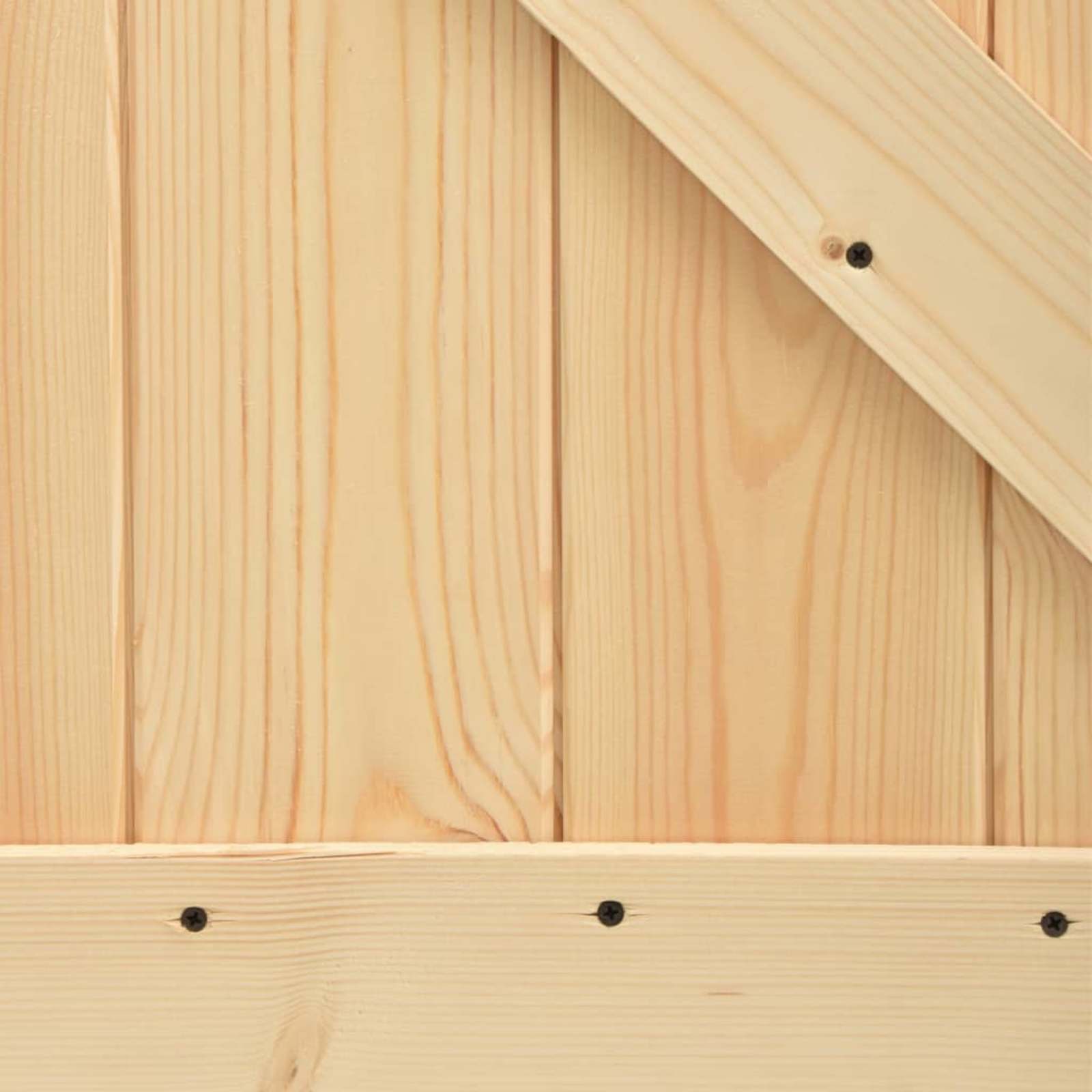 Porta NARVIK Naturale 100 x 210 cm Legno di pino solido vidaXL - 7