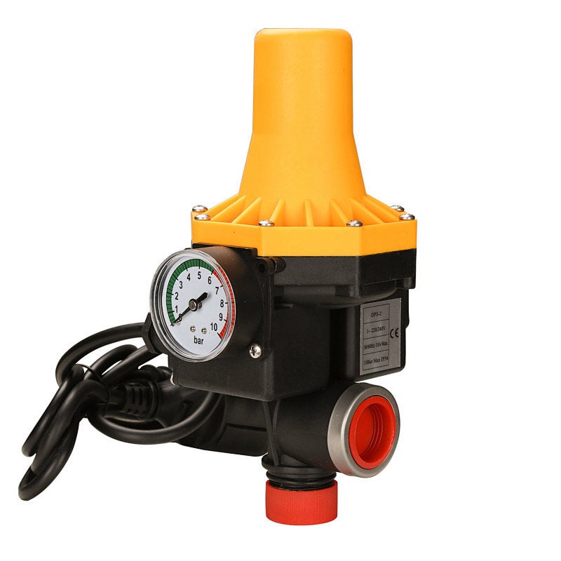 Pressostat pompe eau 10 bar avec câble protection fonctionnement à sec ...