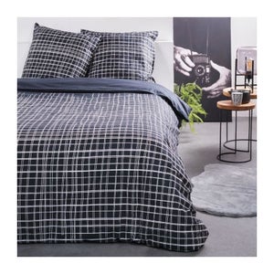 Housse De Couette Today 220x240cm - Coton 100%, 57 Fils/cm², Certifié Oeko-Tex, Pour Lit 2 Personnes
