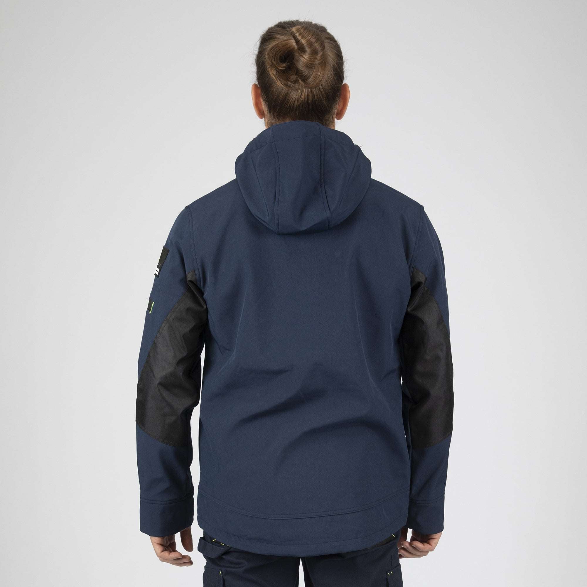 BOREL - BLOUSON DE TRAVAIL EN SOFTSHELL - 1511 Marine , Orange fluo 4XL - 3