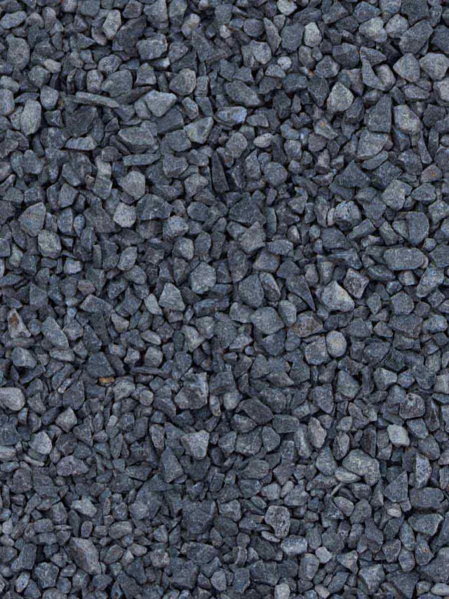 Basalte gravier noir concassé 1600kg Bigbag 1m3 achetez en ligne | Livraison abordable (2 - 5mm)