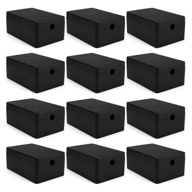 12-częściowa puszka przyłączeniowa, 60 x 40 x 25 mm, średnica przewodu 6 mm, plastikowa puszka etryczna