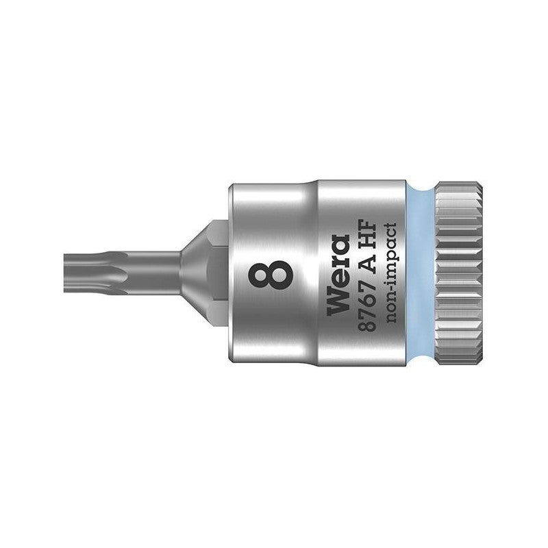 Wera Nasadka kluczowa 8767 A HF TORX 1/4" T8 Długość 28 mm - 5003360001