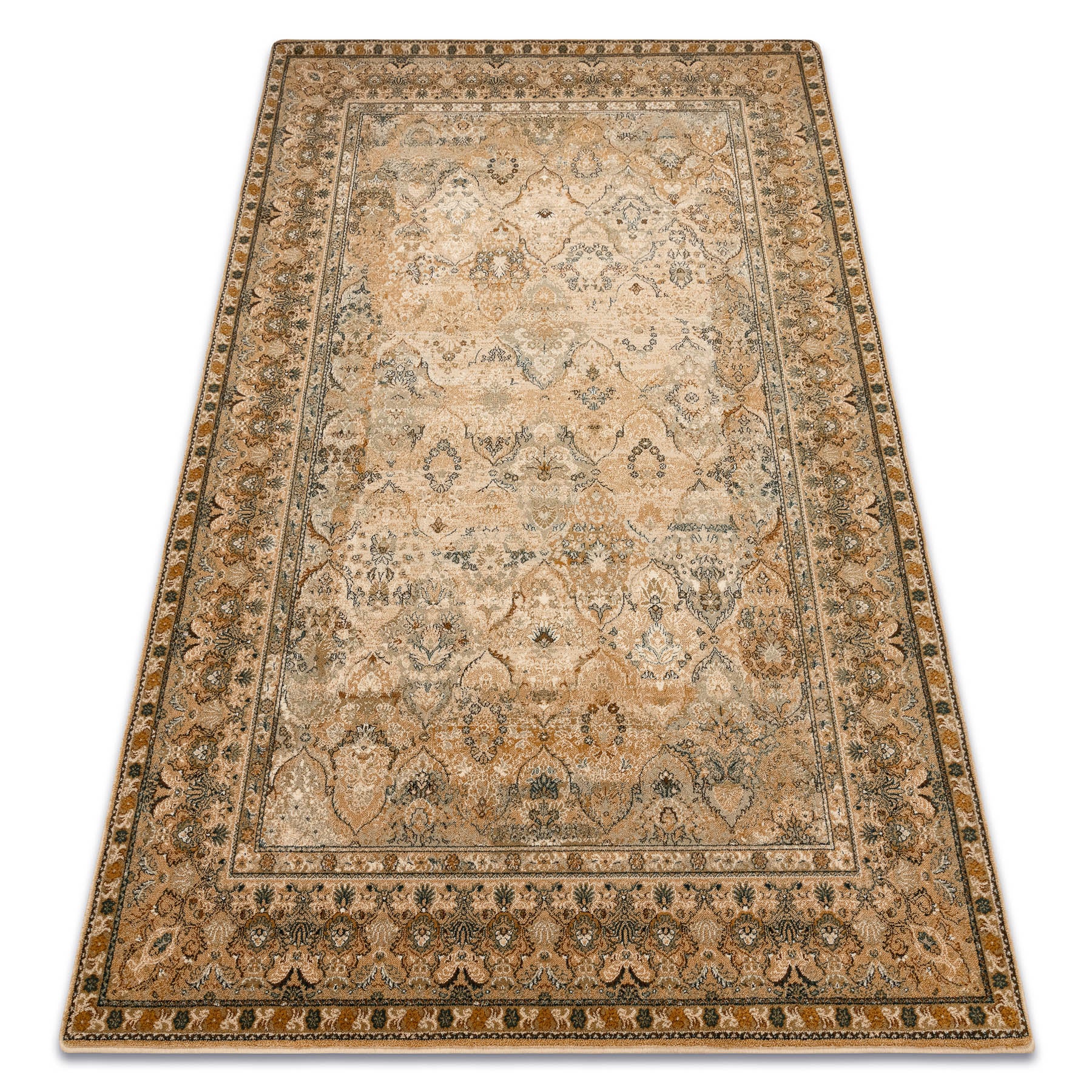 Dywan wełniany OMEGA KASHMIR krem 100x150 cm
