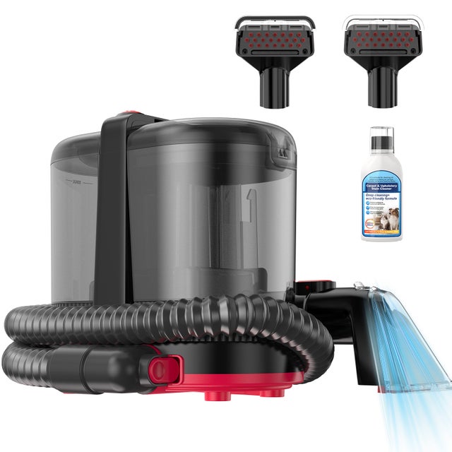 Nettoyeur de tissus C2, 25 kPa aspirateur‑laveur portable pour tapis, canapés, matelas, rideaux et surfaces dures pour usage domestique