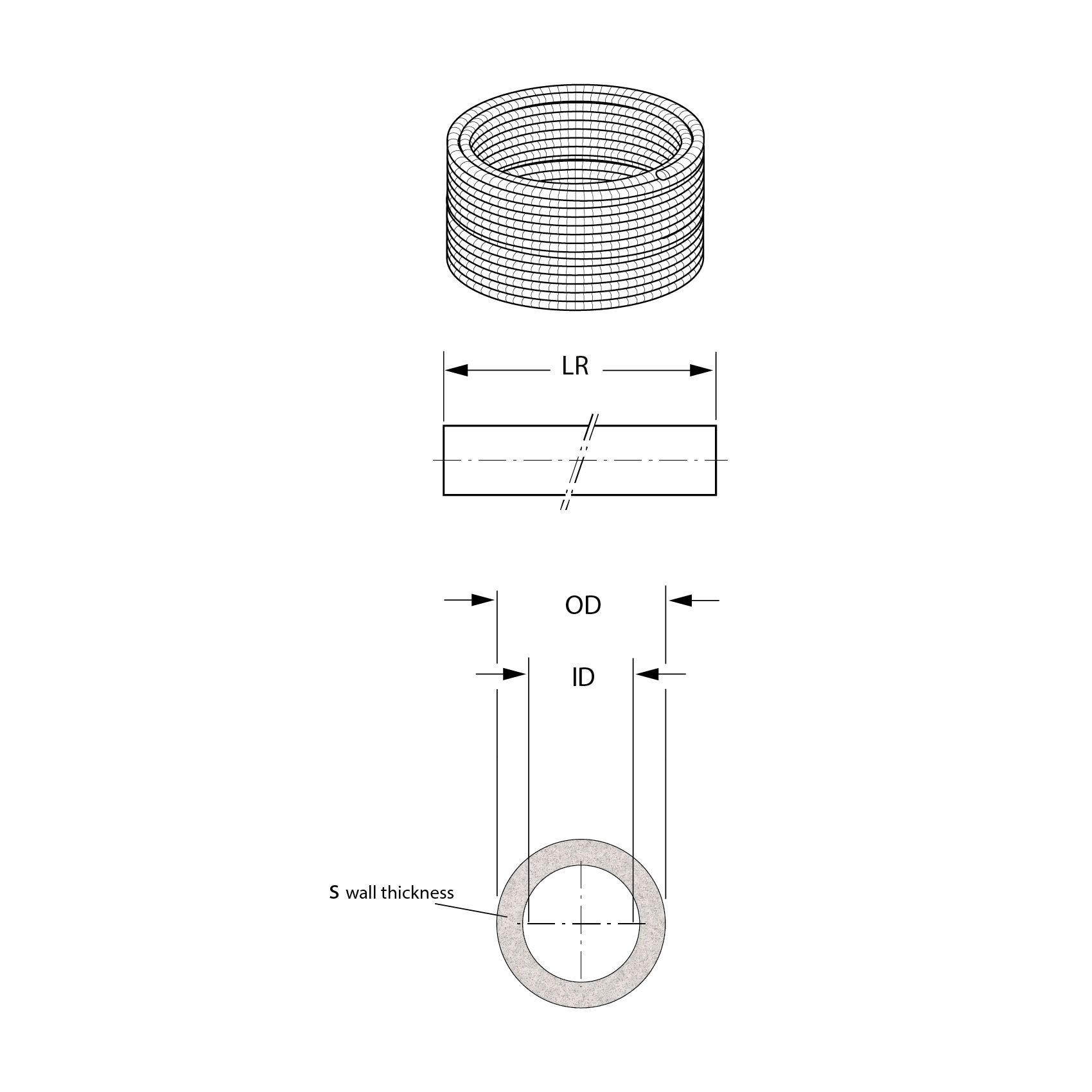 Tube multicouche gainé rouge Ø16, en couronne de 50m, HENCO - 2