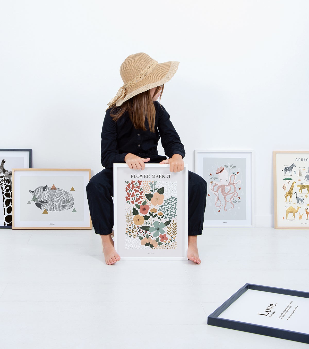 Affiche flower market 30x40 cm, Lilipinso - 4