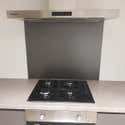 Fond De Hotte Crédence Composite OR Brossé – 10 Tailles Disponibles, Hauteur 60 Cm, Épaisseur 3 Mm, Aspect Inox Luxueux
