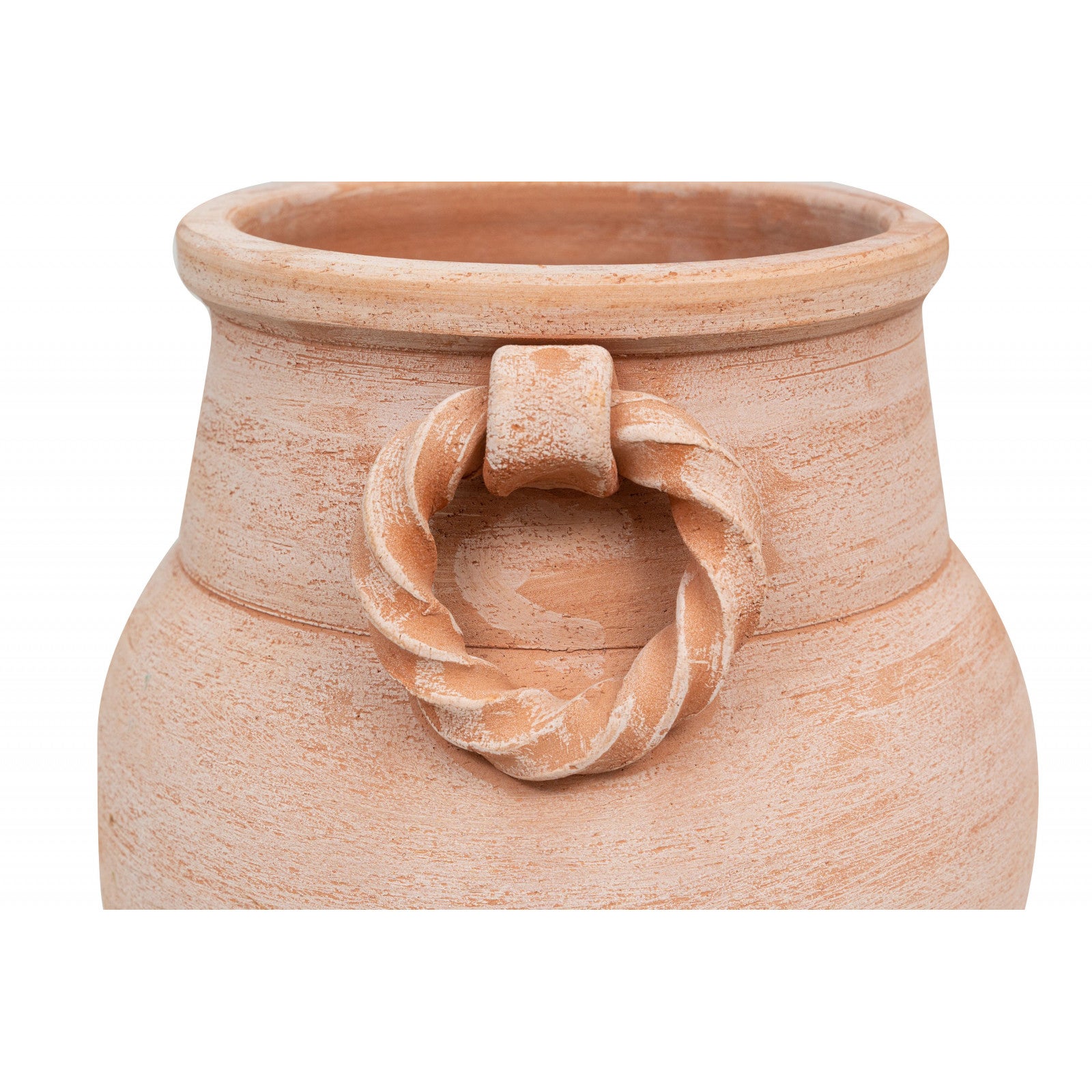 BISCOTTINI Porte-parapluie Terre Cuite Fait Main - Vase Extérieur Intérieur - Porte-parapluie d'Entrée 32x46cm - 7