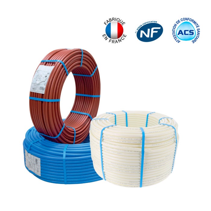 Tube PER nu bleu Ø16x20 - couronne 240m PBTUB - 2
