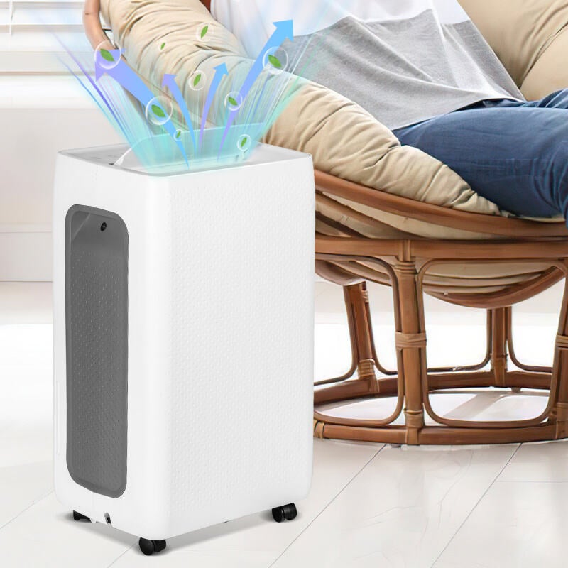 Osuszacz powietrza 20-25 m², 24-godzinny timer do łazienki, 26 l/dzień, zbiornik 4,3 l