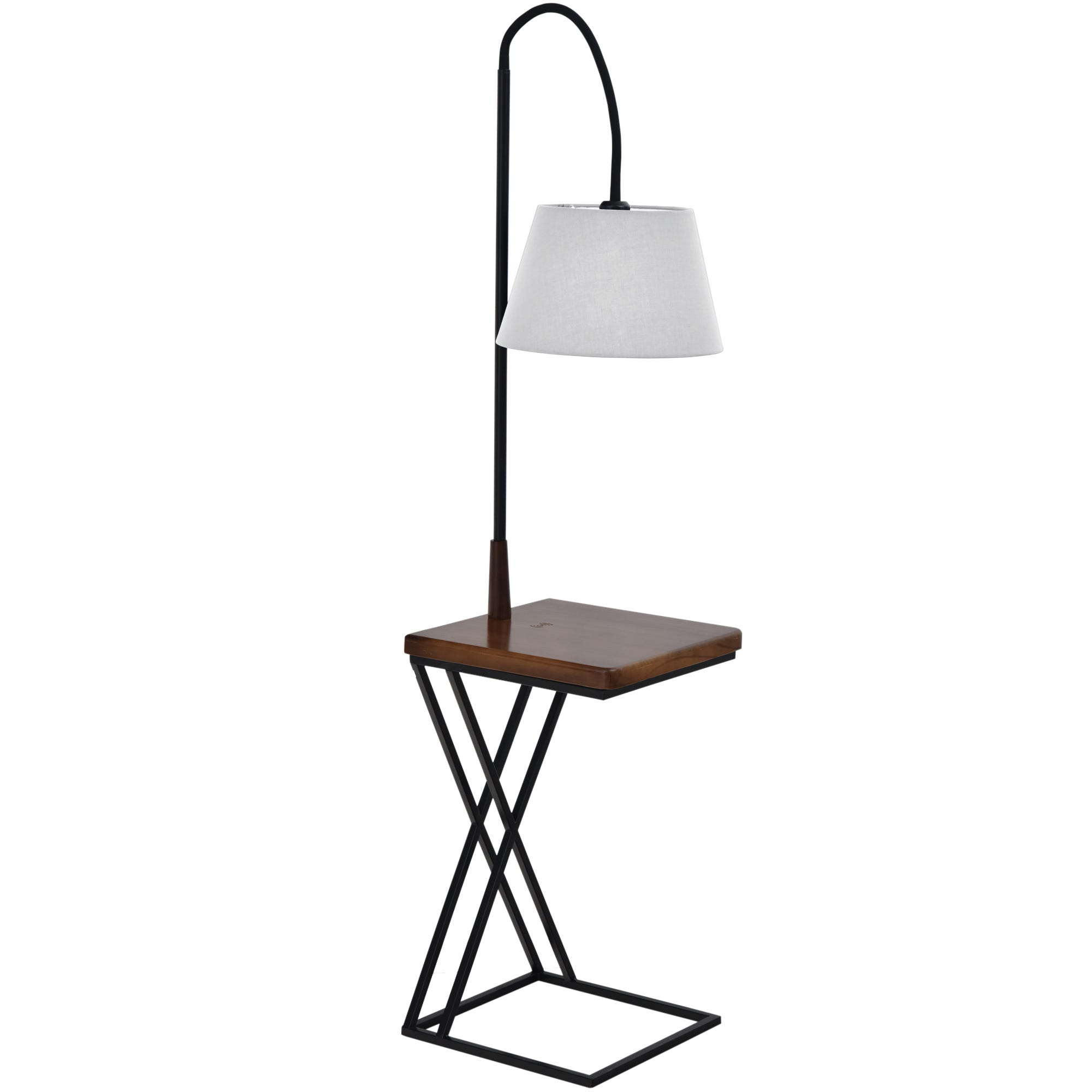 lampada da terra Lampada da terra con tavolo, tavolino stretto con lampada collegata tramite porte USB, tavolino rustico con cassetti portaoggetti, comodino sul comodino for soggiorno camera da letto lampada da terra Lampada da terra con tavolo, tavolino stretto con lampada collegata tramite porte USB, tavolino rustico con cassetti portaoggetti, comodino sul comodino for soggiorno camera da letto