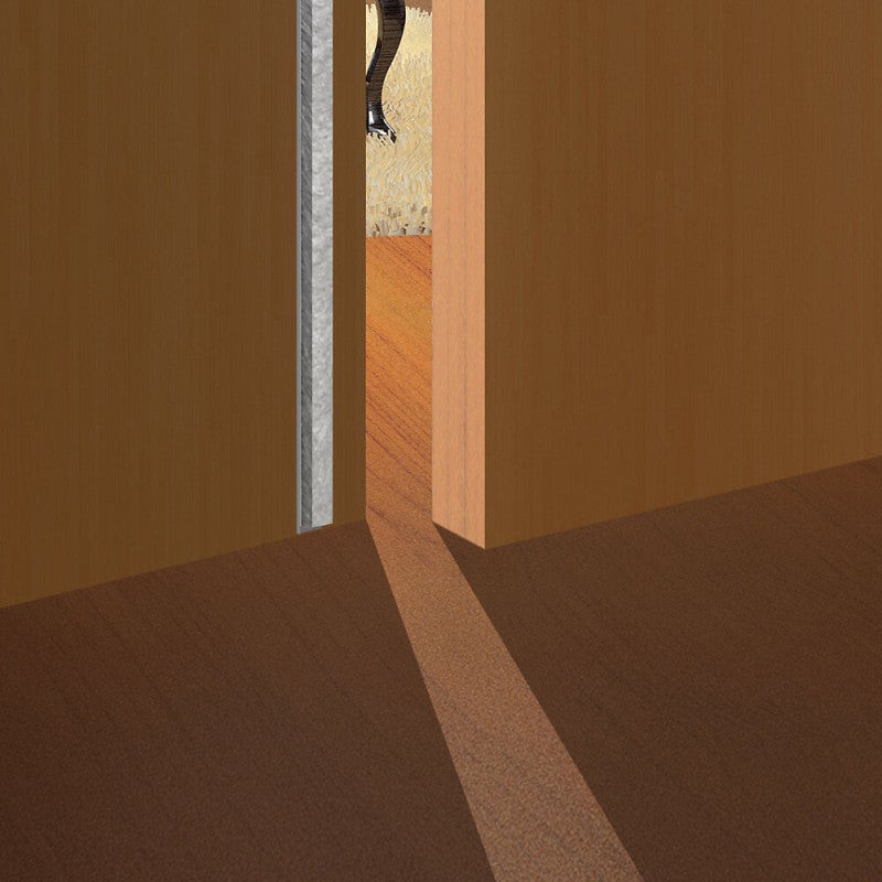 Joint brosse adhésif blanc hauteur 12 mm, longueur 5,5 m, largeur 6,9 mm - 2