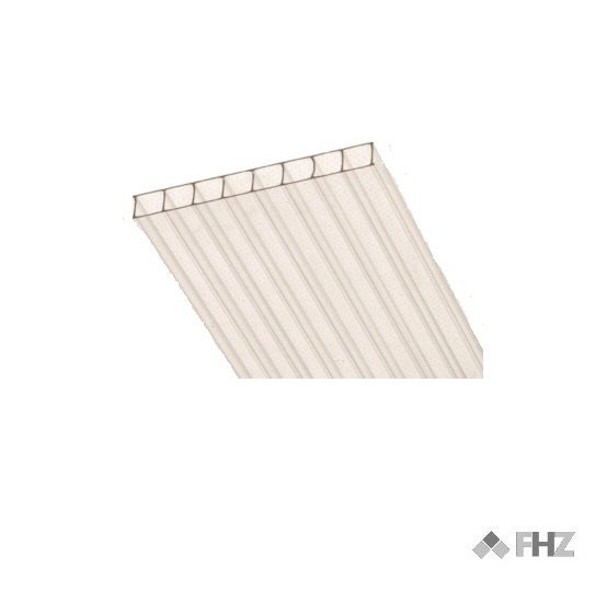 Policarbonato 6mm transparente 1.05x1 (lote o pack de 6 placas o planchas)