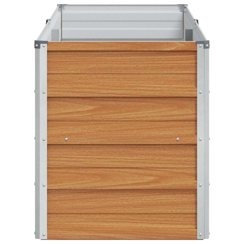 vidaXL Jardinière surélevée Marron Clair 160 x 40 x 45 cm - 6