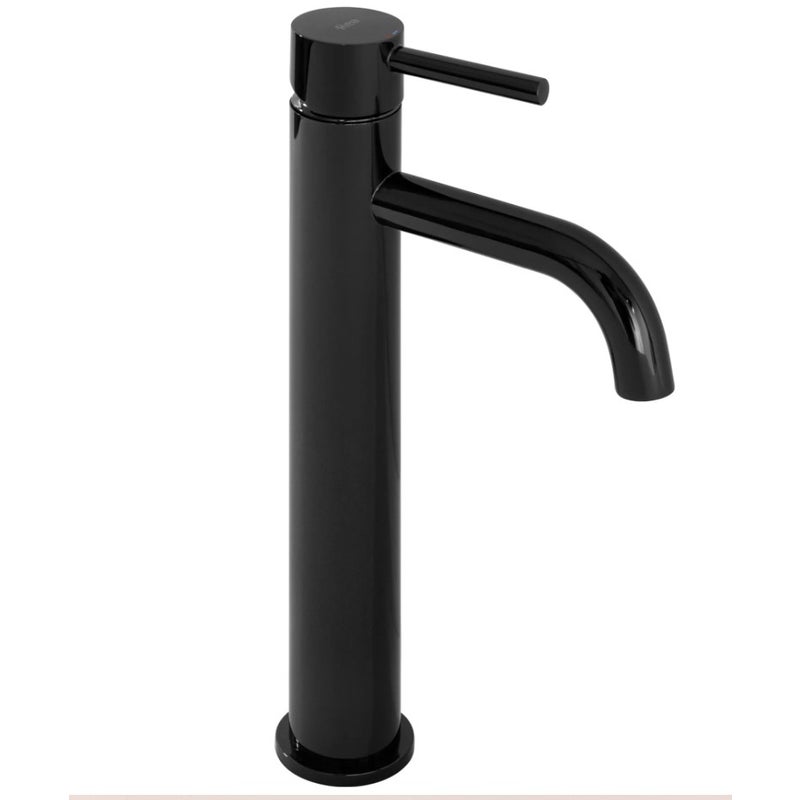 Bateria umywalkowa Rea Lungo czarna metaliczna Wysoka