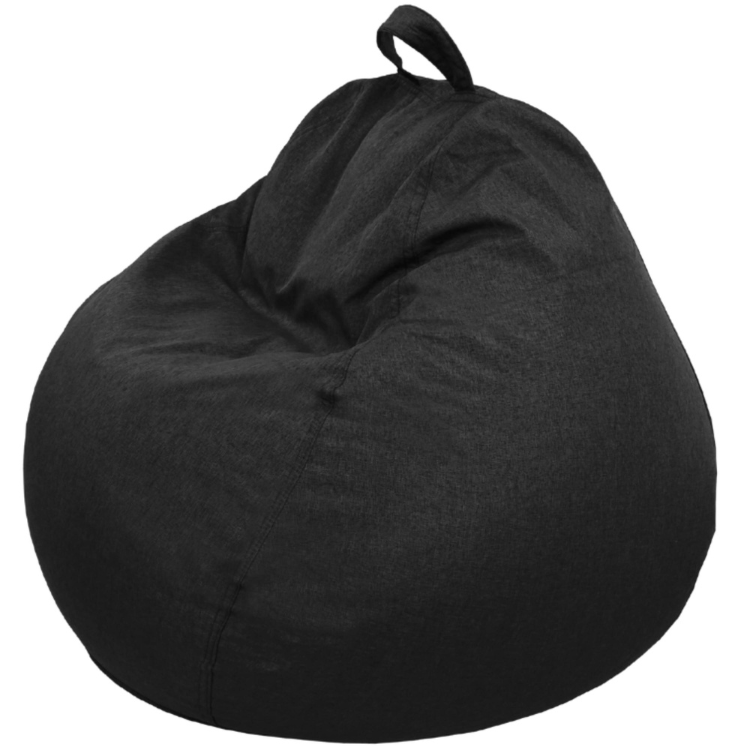 Pufe pêra BANANAIR 80 x 70 cm preto - 2