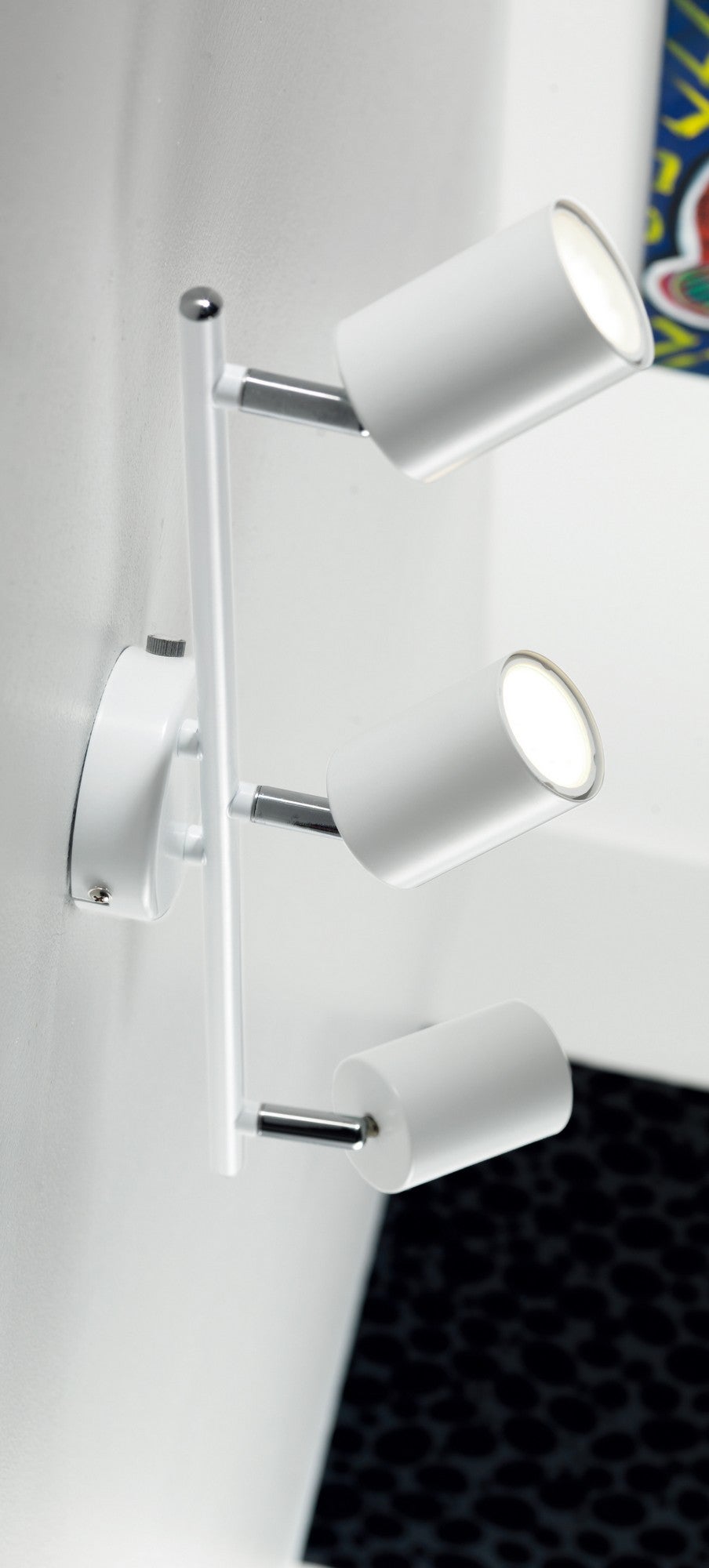 Spoterie EXPLORE 3-Spot Métal Blanc, H.17.3 - IP20 - GU10 /Nordlux Intérieur - 2