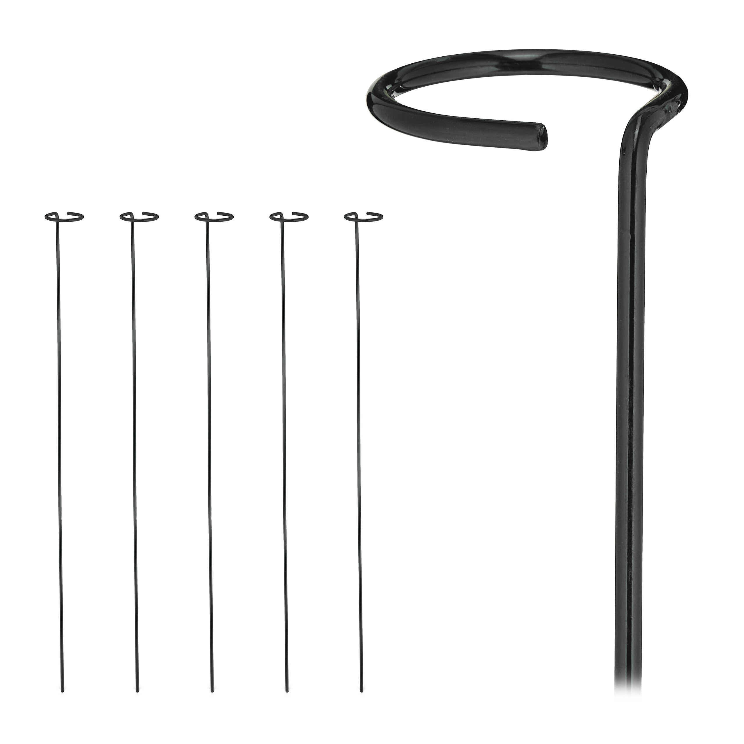 Supporti A Spirale Per Pomodori E Piante Rampicanti - 20 Pezzi In Acciaio Zincato, 110 Cm