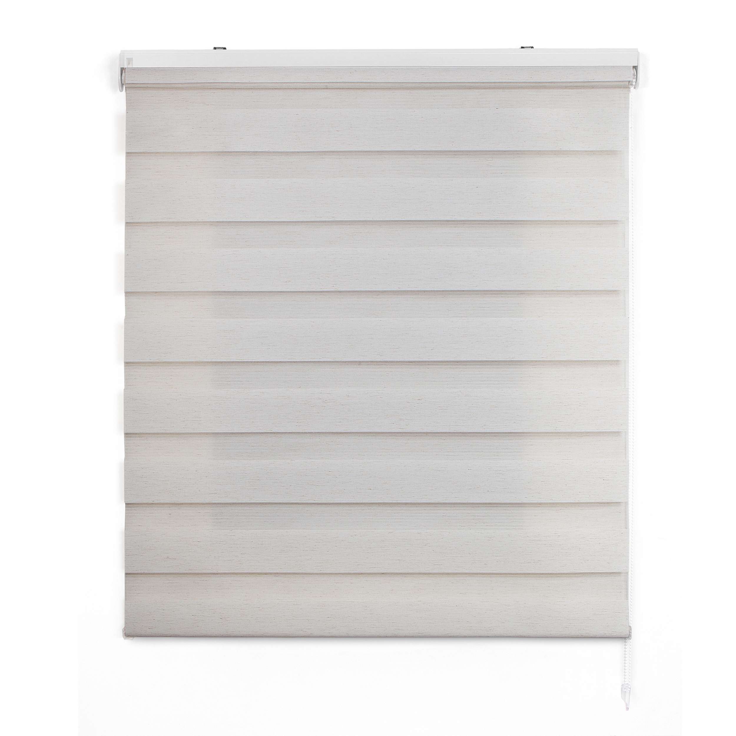 Estore de rolo Dia/Noite com tecido duplo de linho, 100 x 180 cm - 4