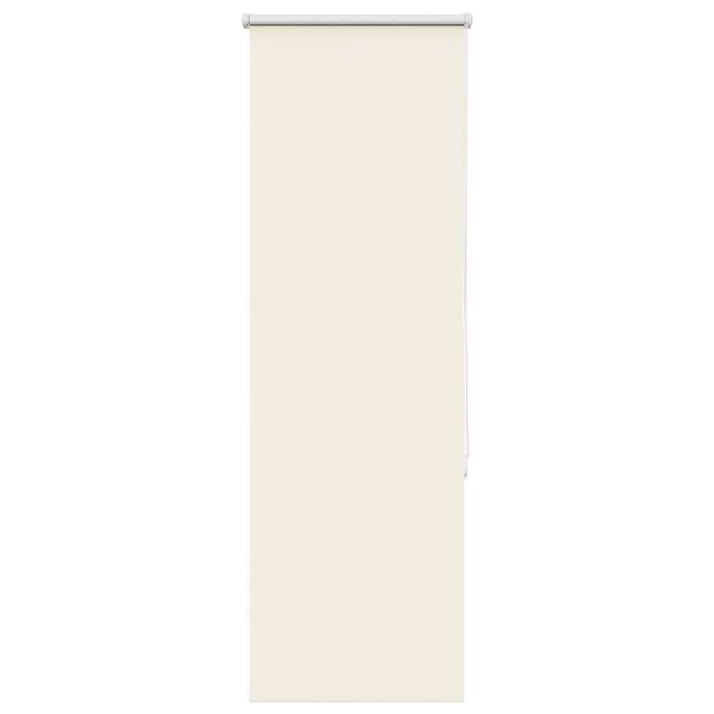 Roleta zaciemniająca Off White 45x175 cm Szerokość tkaniny vidaXL