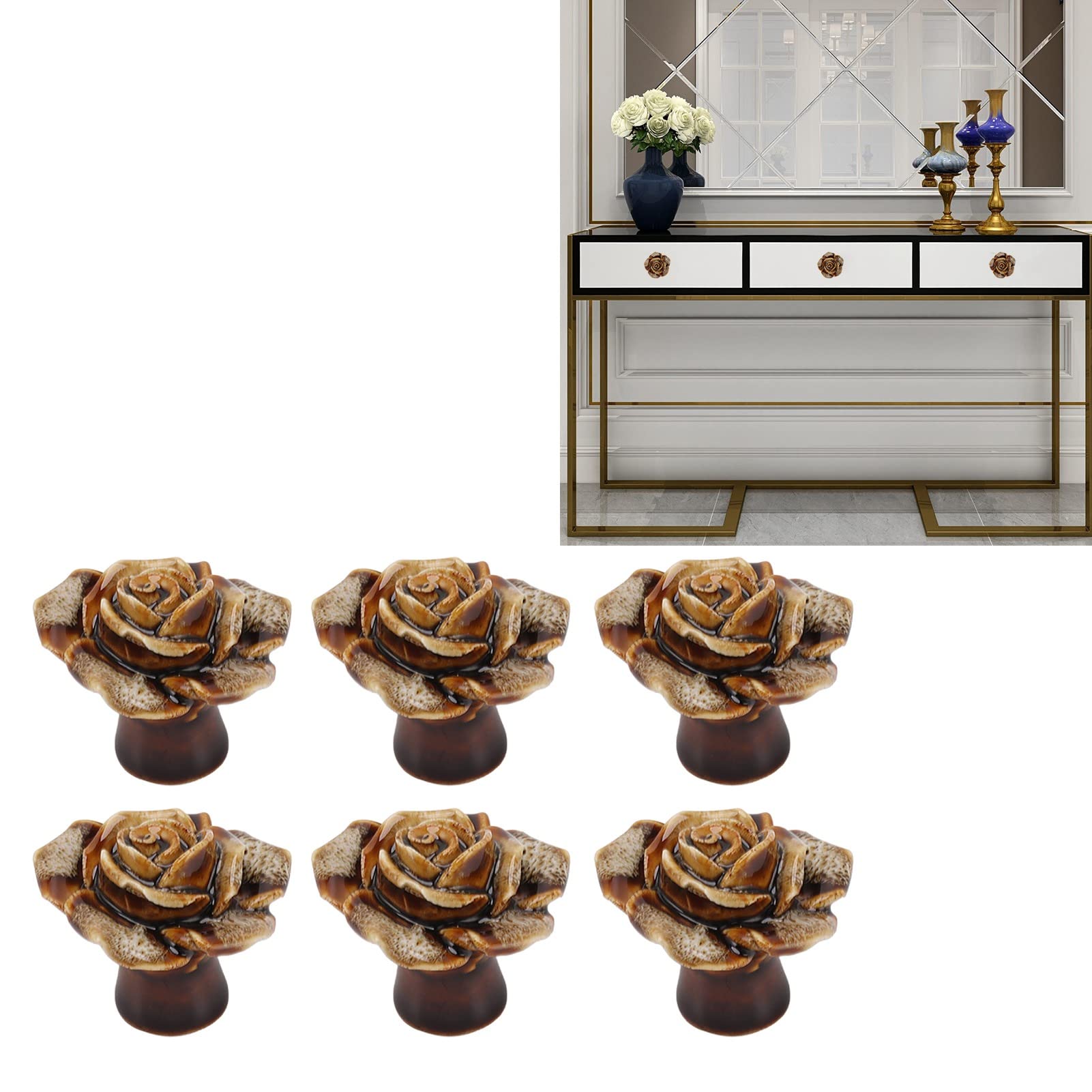 Lot De 4 Poignées De Tiroir En Alliage D'aluminium Brossé Pour Armoire