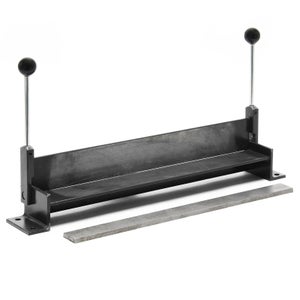 Plieuse Tôle Manuelle 460 Mm - Appareil Cintrage Atelier (Max 1,2 Mm D'épaisseur)