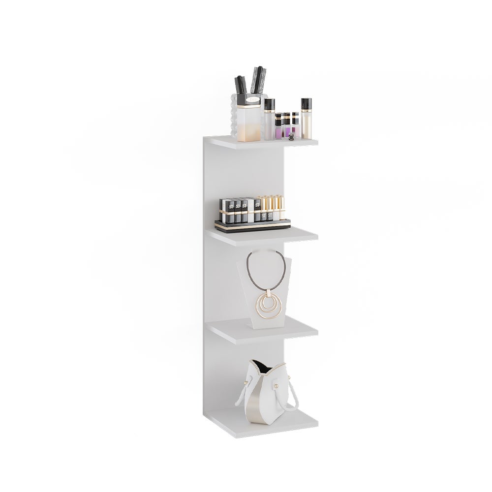 Vicco Étagère murale Paolo, Blanc, 30x95cm - 7
