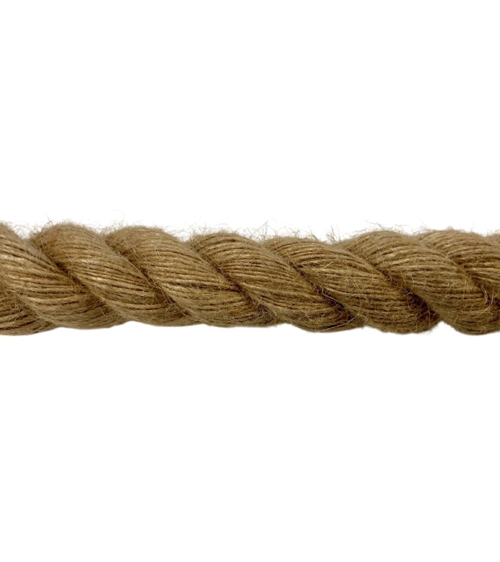 Corde en Jute Naturel Ø30 mm - Vente au Mètre - Rampe d'Escalier - 2