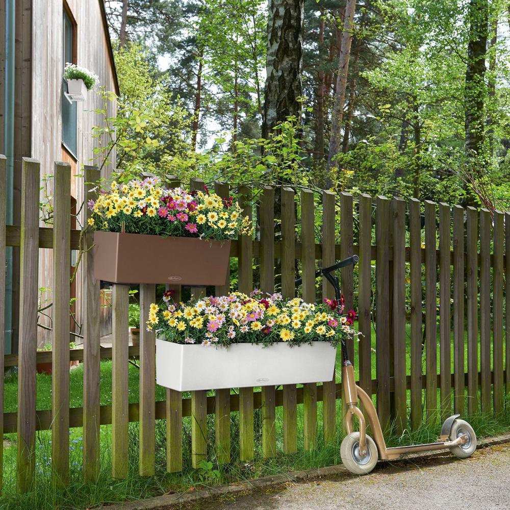 Pot Balconera Color 80 - kit complet, muscade - 80 cm - 5