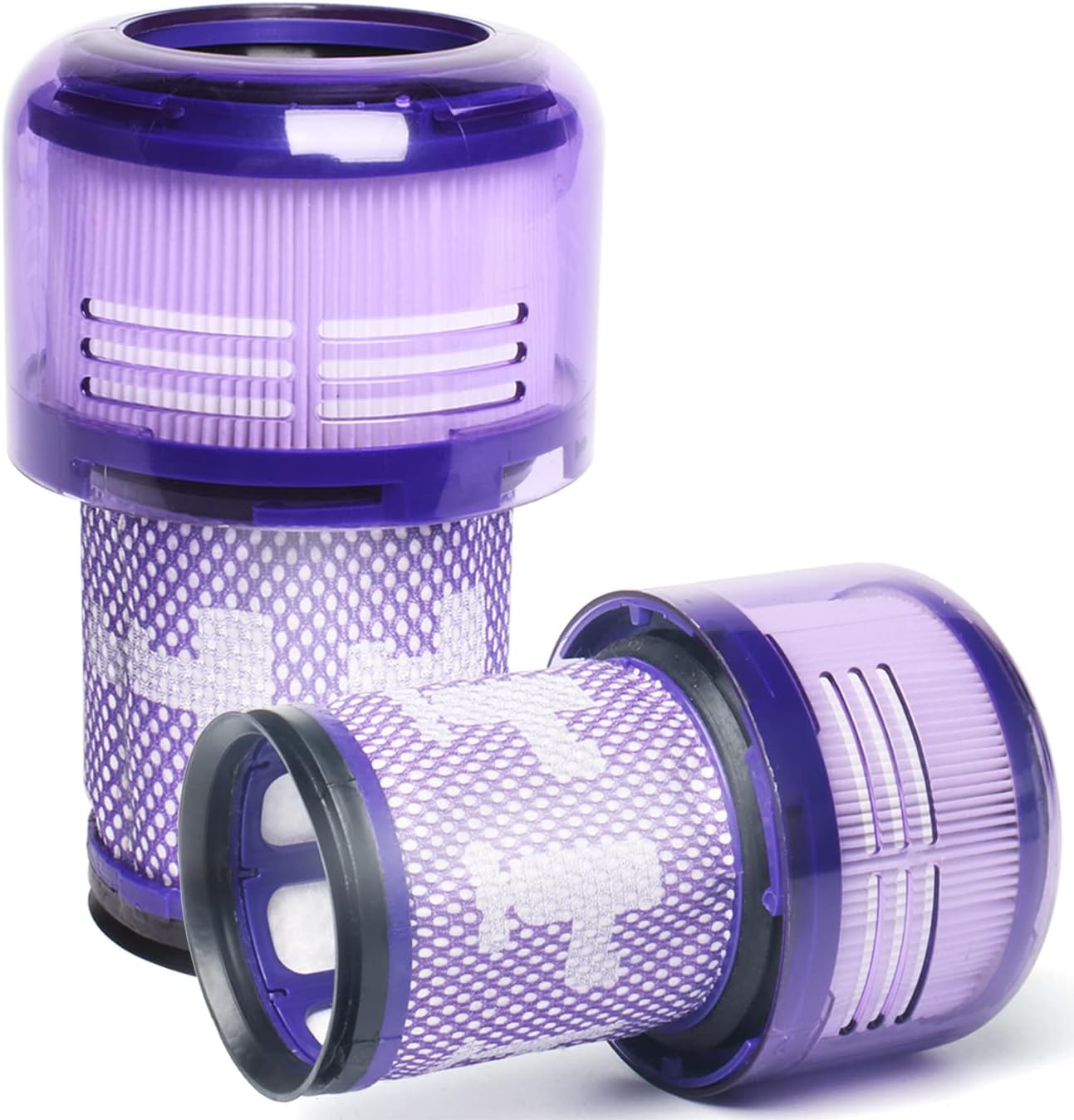 Lot De 2 Filtres Lavables Pour Climatiseur - Dimensions 21x52 Mm, Coton, Améliore La Filtration Et La Longévité De L'appareil